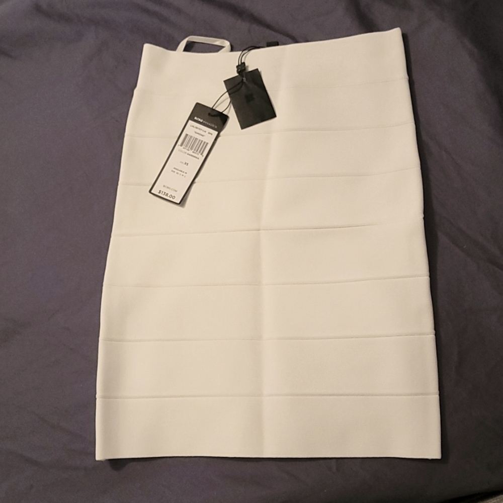 BCBGMAXAZRIA "Simone" bandage skirt